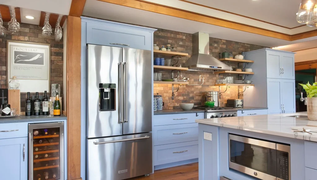 Renovated modern kitchen