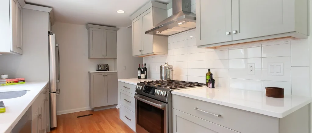 Renovated modern kitchen