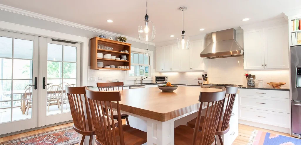 Renovated modern kitchen